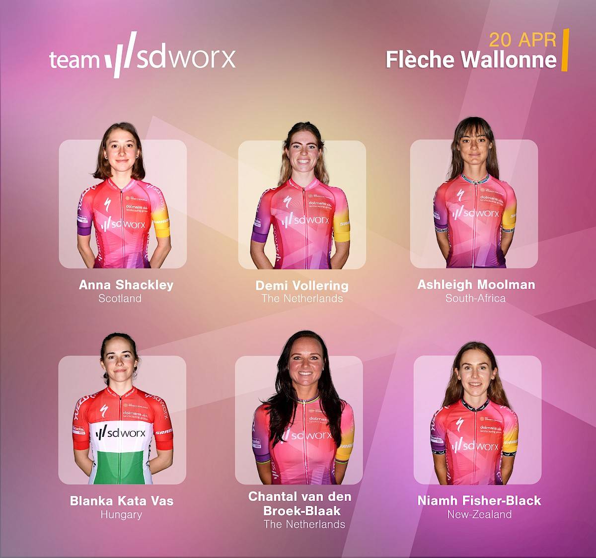 Team SD Worx wants to keep Flèche Wallone in the team